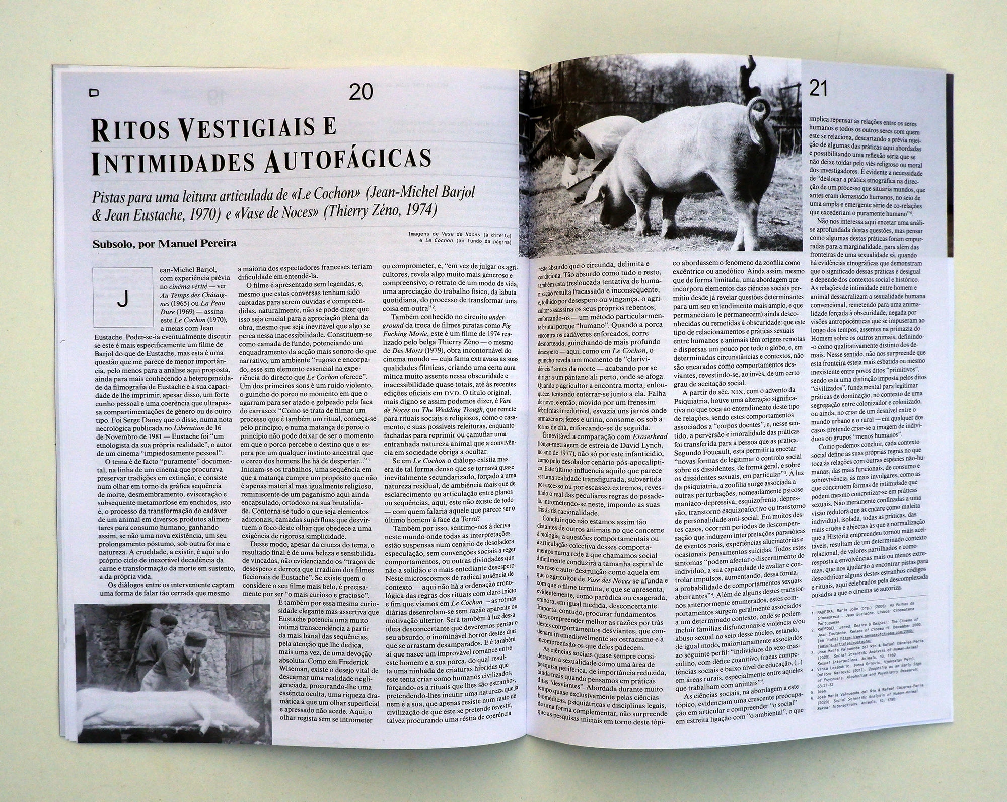 Argumento 168: Subsolo