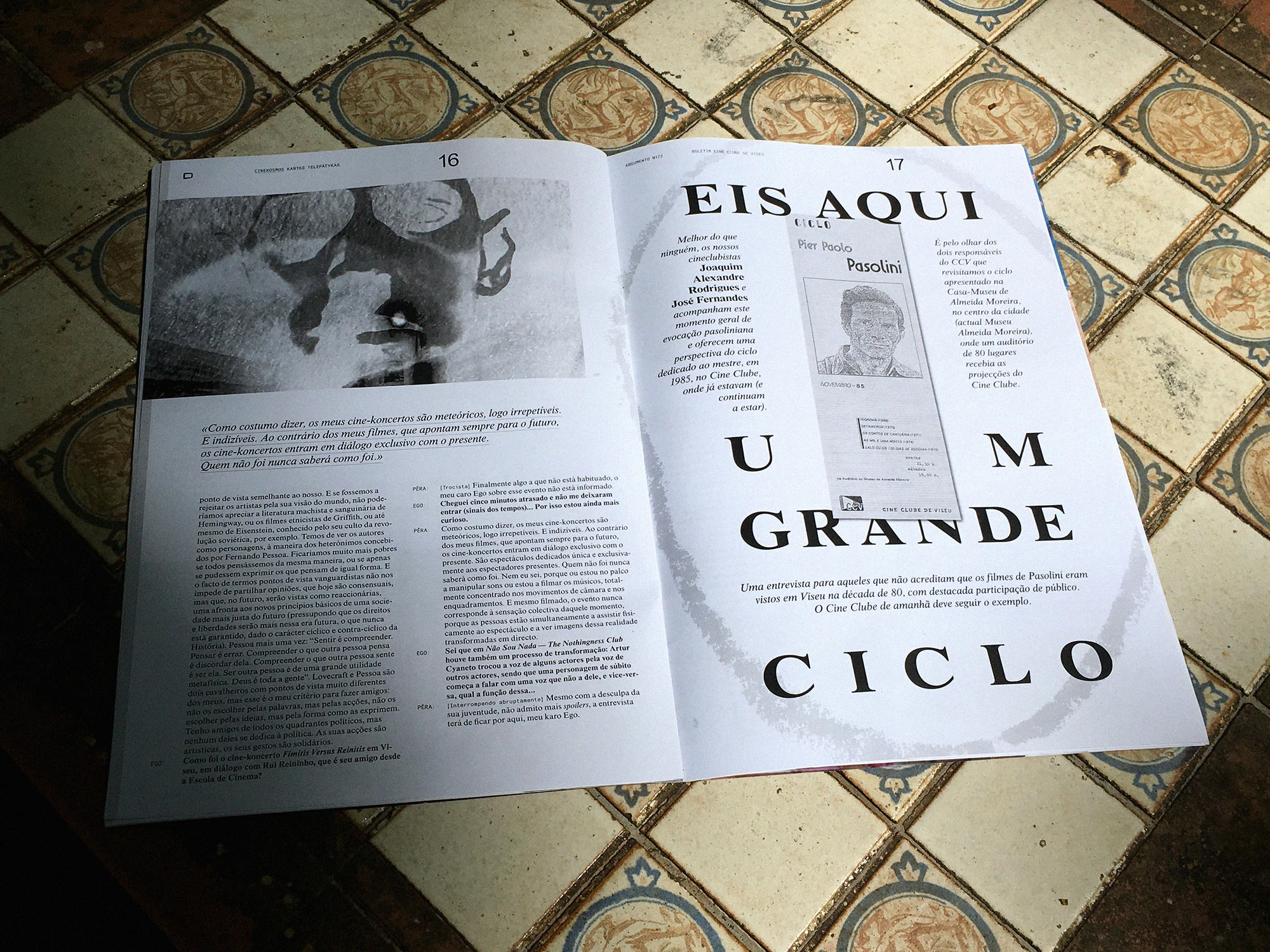 Argumento 172 (Especial Pasolini)